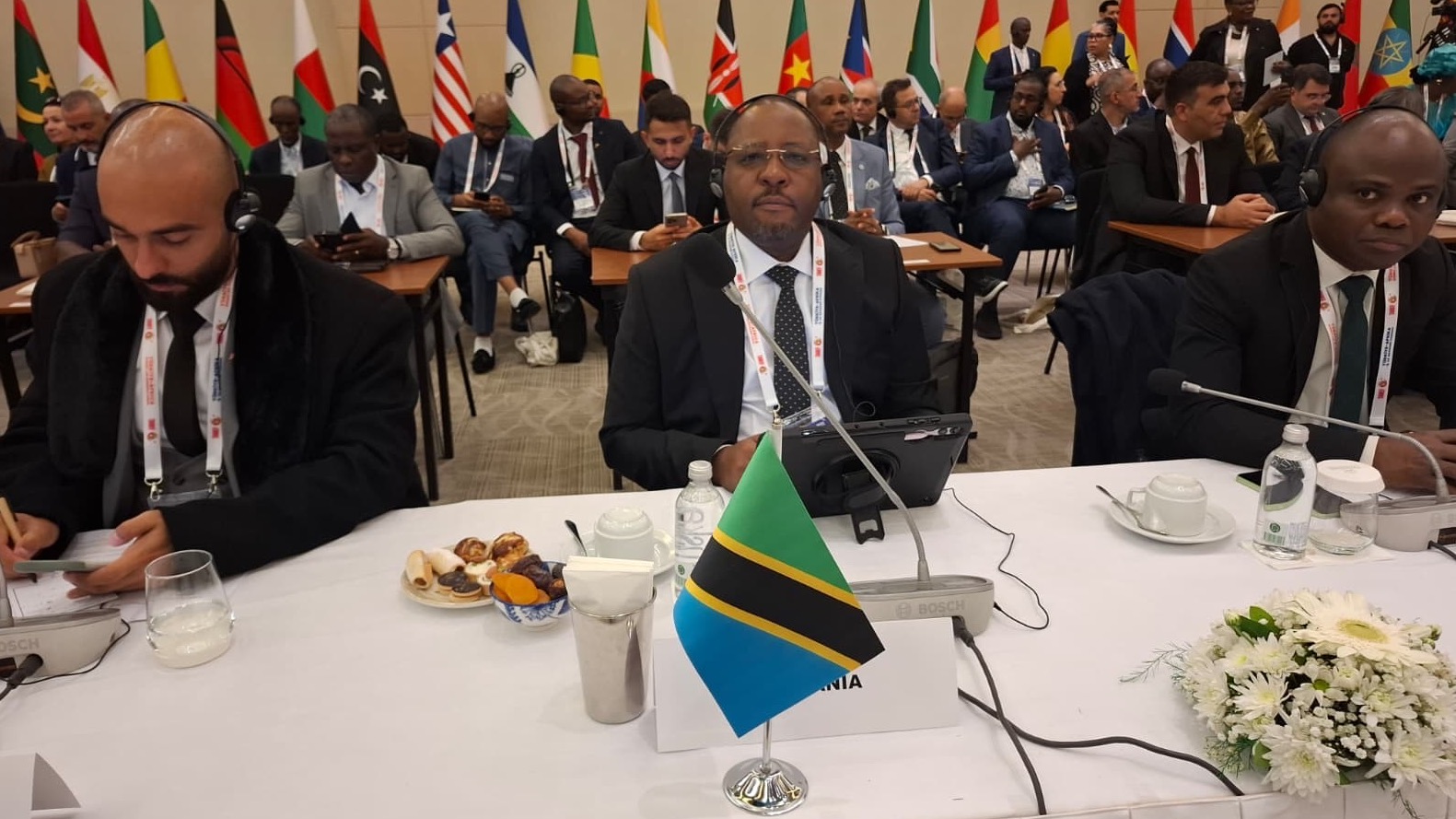 TANZANIA YASHIRIKI KONGAMANO LA TANO LA BIASHARA NA UCHUMI KATI YA UTURUKI - AFRICA,INSTANBUL