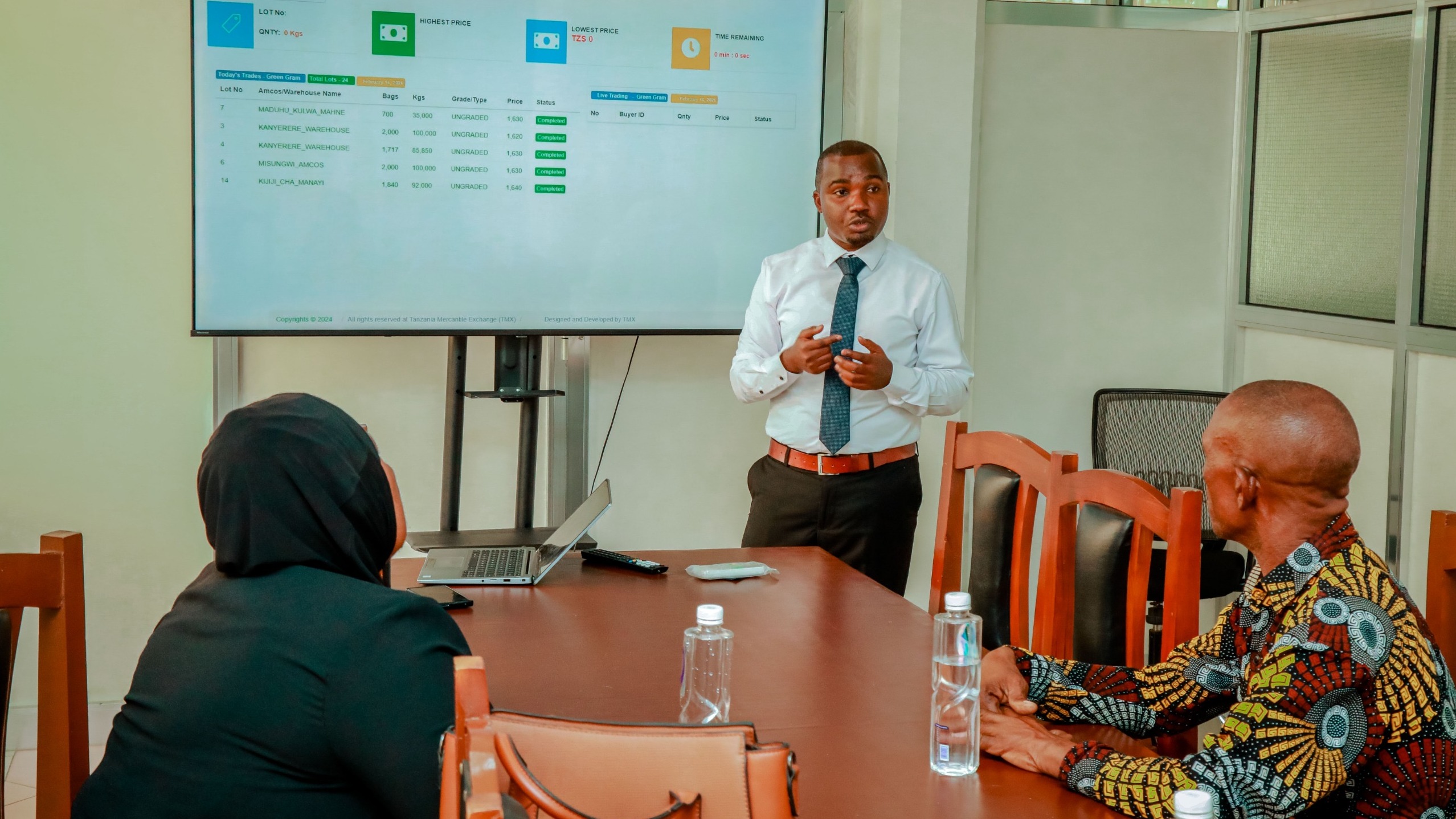 ZIARA YA UWAKILISHI WA JIMBO LA MOROGORO KUSINI KATIKA BODI YA USIMAMIZI WA STAKABADHI ZA GHALA